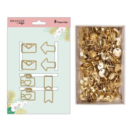 8 trrombones originaux + 150 punaises dorées