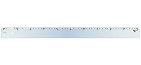 Règle plate Essentials Plastique 50 cm MAPED