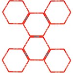 Avento grille d'agilité 6 pièces hexagone