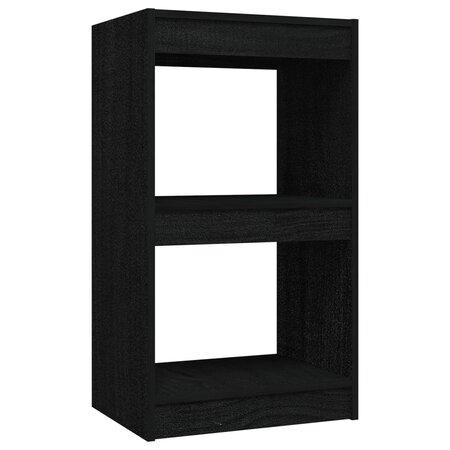 vidaXL Bibliothèque Noir 40x30x71 5 cm Bois de pin massif