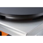 Crêpière avec plaque en fonte ø 400 mm - stalgast -  -  x220mm