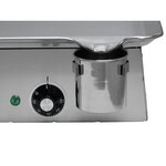 Plancha électrique planchaelec lux 830 - inox - 3600 w