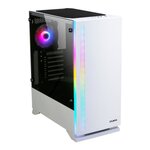 Zalman s5 blanc - boîtier sans alimentation - moyen tour - format atx