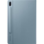 Samsung book cover  tab s6 - bleu