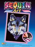 Tableau Sequin Art Loup - Sequin Art