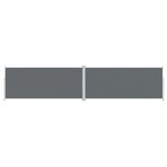 vidaXL Auvent latéral rétractable Anthracite 220x1000 cm