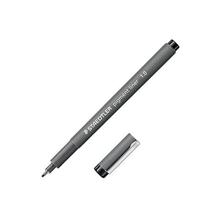 Stylo feutre à pigment tracé1 0 mm noir staedtler