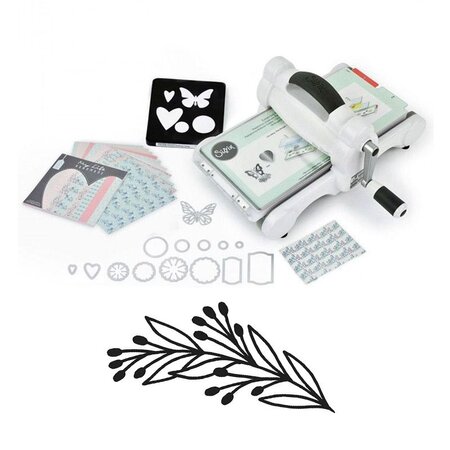 Machine de découpe Big Shot Sizzix + Matrice Branche