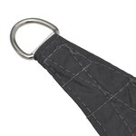 vidaXL Voile de parasol Tissu Oxford rectangulaire 3 5x4 5m Anthracite