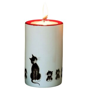 Porte-bougie chats par dubout
