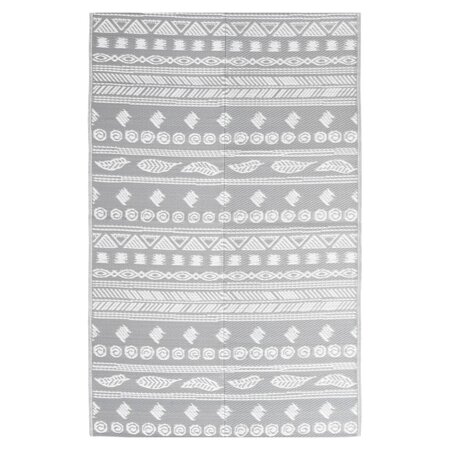 vidaXL Tapis d'extérieur Gris 160x230 cm PP