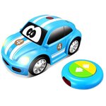 BURAGO JUNIOR Voiture RC télécommandée BURAGO JUNIOR 1er âge Coccinelle infrarouge Bleue