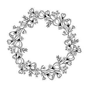 Tampon Couronne - 100X100 mm -Bois