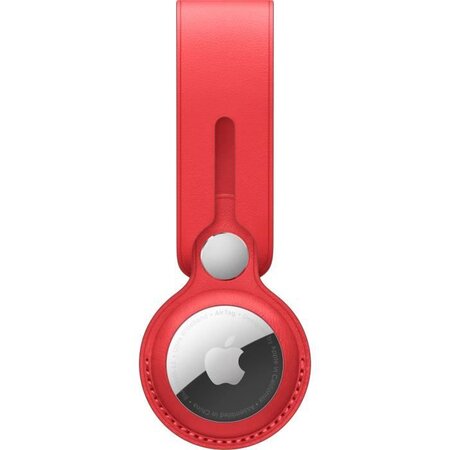 APPLE Laniere en cuir AirTag (PRODUCT)RED