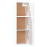 vidaXL Ensemble de meubles TV 5 Pièces Blanc brillant Bois d'ingénierie