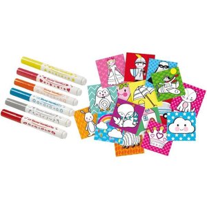Ses creative tamponner avec des feutres