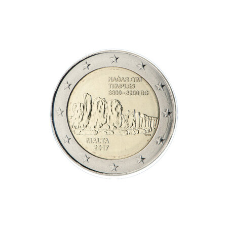 Malte 2017 - 2 euro commémorative temple