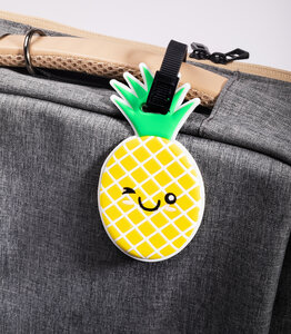 Étiquette pour bagage - ananas