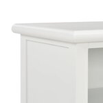 vidaXL Meuble TV Blanc 120x30x40 cm Bois