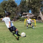 Sklz filet de football pour jeunes jaune et noir
