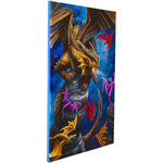 Tableau Broderie Diamant Crystal Art 40x50cm Anne Stokes Dragons