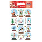 Stickers Noël - Boules à neige