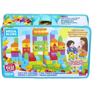 Mega bloks first builders sac de construction deluxe - 150 blocs - 12 mois et +