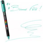 Marqueur Posca Vert métal PC1MR Pointe calibrée extra-fine