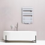 Sèche serviette électrique cameron blanc aluminium 1300w