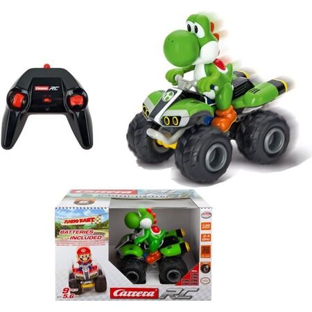 Quad radiocommandé Mario Kart(TM), Yoshi - Carrera RC