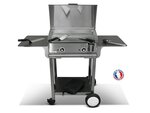Pack plancha électrique planchaelec lux 600 inox - chariot rivoli