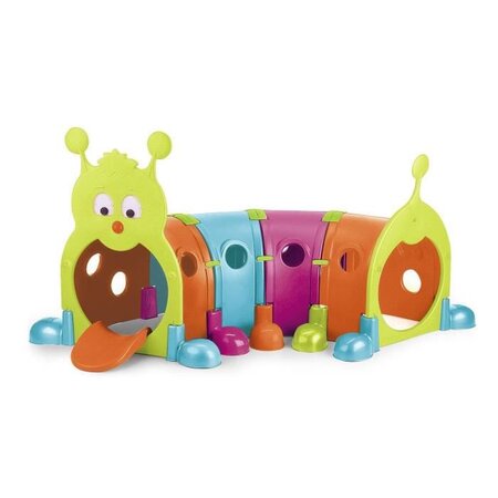 Aire de jeux Tunnel Febergus Chenille - plastique anti-UV - FEBER