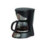 KITCHEN CHEF KSMD230T Cafetiere - 6 tasses - Inox/Noir