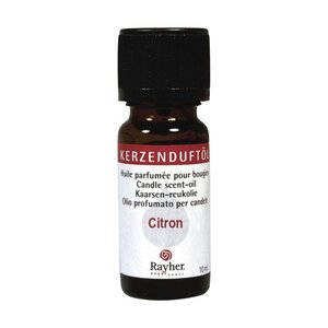 Huile parfumée pour bougie 10 ml - citron