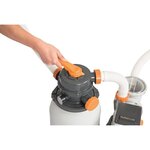 BESTWAY Filtre a sable 5,678 m³/H + pré-filtre - Blanc