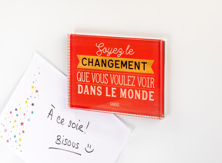 Leitmotiv - Magnet en verre - Le changement