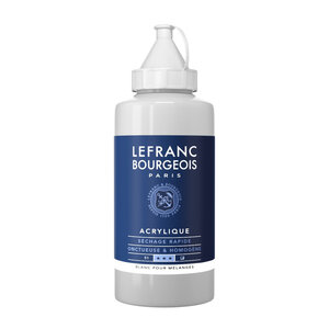 Peinture acrylique en bidon blanc pour mélanges 750ml - lefranc & bourgeois