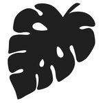Matrice de découpe feuille tropicale