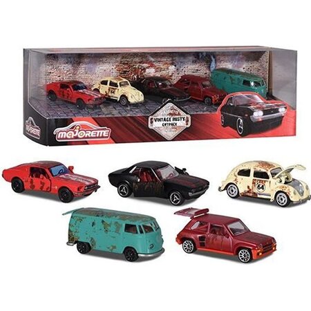 Majorette vintage giftpack 5 pieces rusty