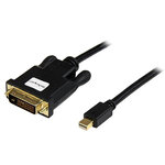 Startech.com câble mini displayport vers dvi de 1 8m - adaptateur mini dp à dvi - vidéo 1080p - lien unique passif mdp 1.2 vers dvi-d - mdp ou thunderbolt 1/2 mac/pc vers moniteur dvi