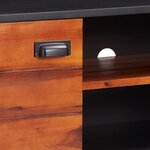 vidaXL Meuble TV 110x35x50 cm Bois d'acacia solide et MDF