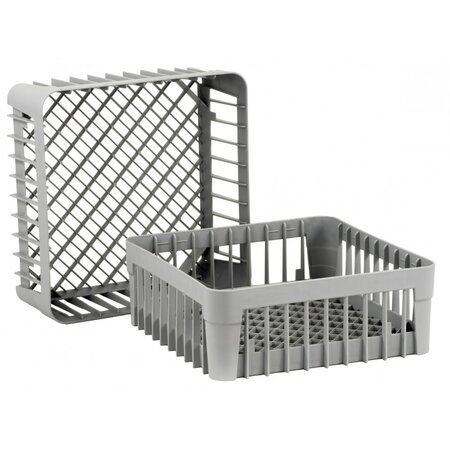 Casier de lavage à verres - 400x400x150 mm - casselin -  - caoutchouc 400x400x150mm