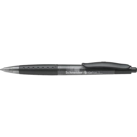 Stylo à bille gel Gelion 1 noir 04 mm SCHNEIDER