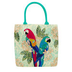 Tote bag   love vert