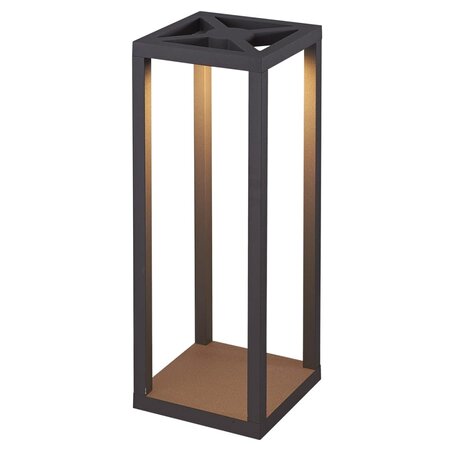 Smartwares lampe à led de jardin 9 w noir gpi-002-hs