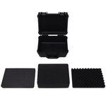 Vidaxl boîte de protection pour équipement 35 x 29 5 x 15 cm noir