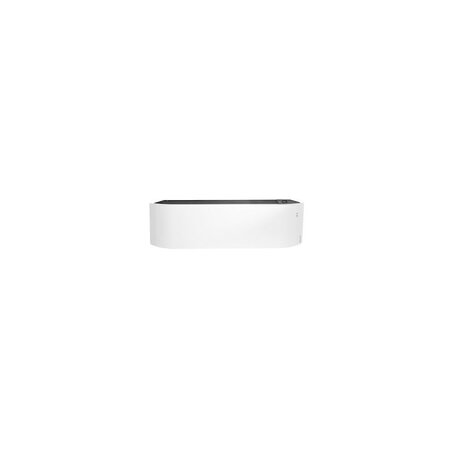 Radiateur connecté Divali pilotage intelligent plinthe 0750W blanc carat