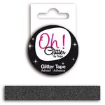 Masking Tape noir à paillettes
