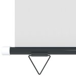 vidaXL Auvent latéral de balcon 140x250 cm Crème