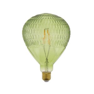 Ampoule led déco ballon vert  culot e27  4w cons.  340 lumens  lumière blanc chaud